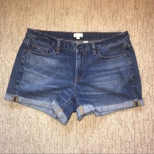 JCREW factory denim shorts